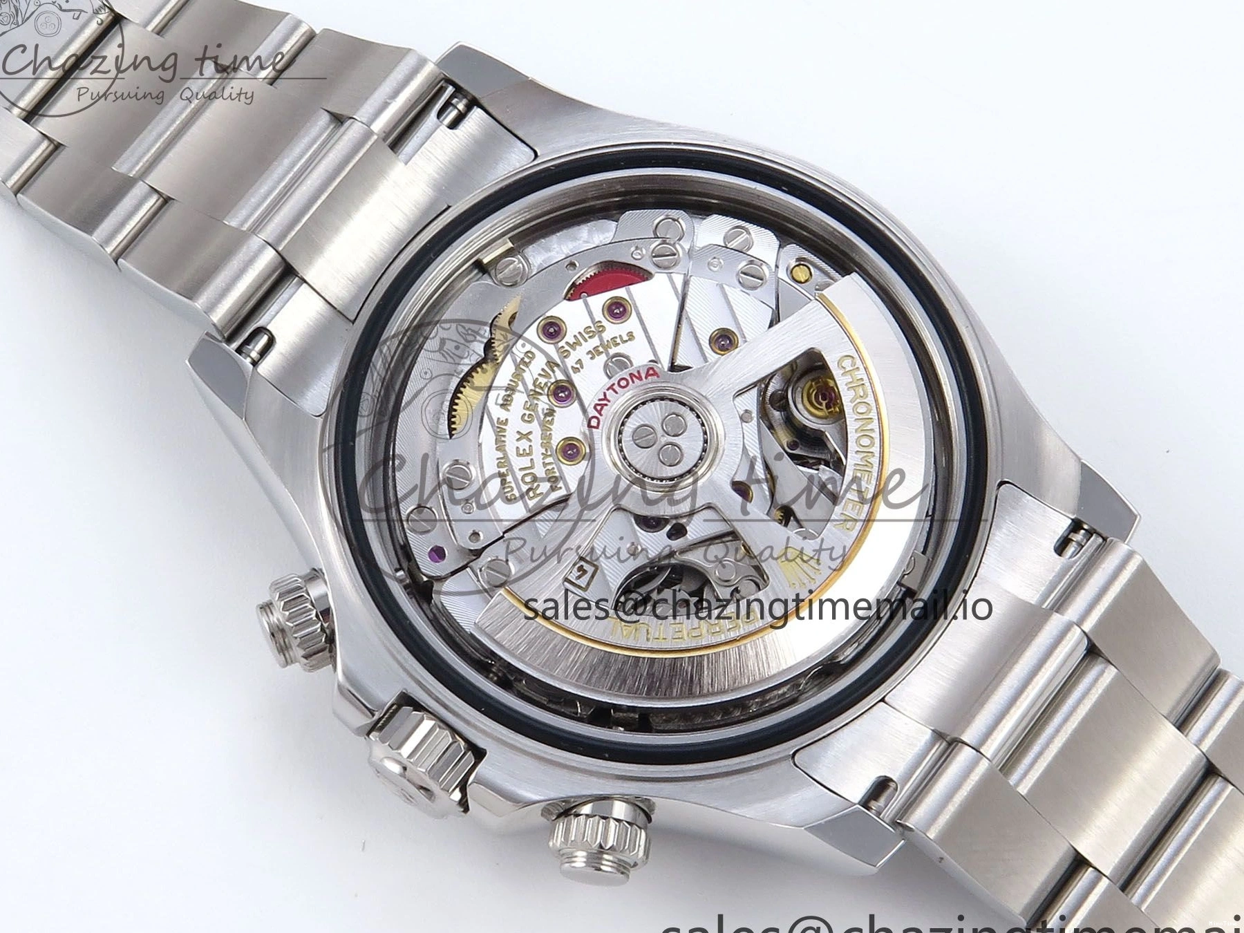 MiroTime 0428 Reliable Daytona 126500 QF+ 1:1 Best Edition 904L Steel White Dial on SS Bracelet SH 862
